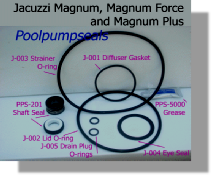 Jacuzzi pump spare parts